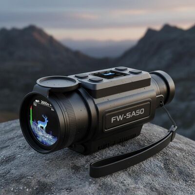 FW-SA50 Thermal Monocular with 2600m Detection Distance, 1280×1024 HD Thermal Imaging Resolution, and 50mm F1.0 Lens for Outdoor Use