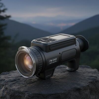 FW-SA50 Thermal Monocular with 2600m Detection Distance, 1280×1024 HD Thermal Imaging Resolution, and 50mm F1.0 Lens for Outdoor Use