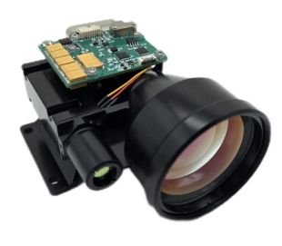 FW-ED12 1535nm Eye-safe Laser Ranging Module with 15km Range Φ15mm Launch Lens and Φ50mm Receiver Lens